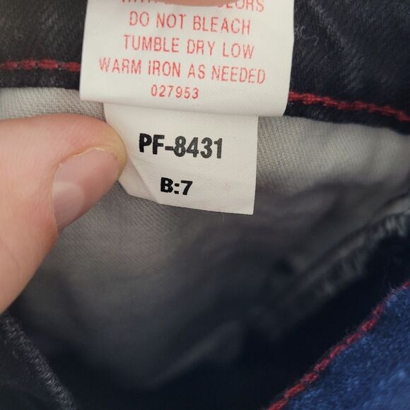 Arizona Jean Co Black Denim Straight Leg Jeans Men's 34x30 America Biker Worker - Picture 13 of 13